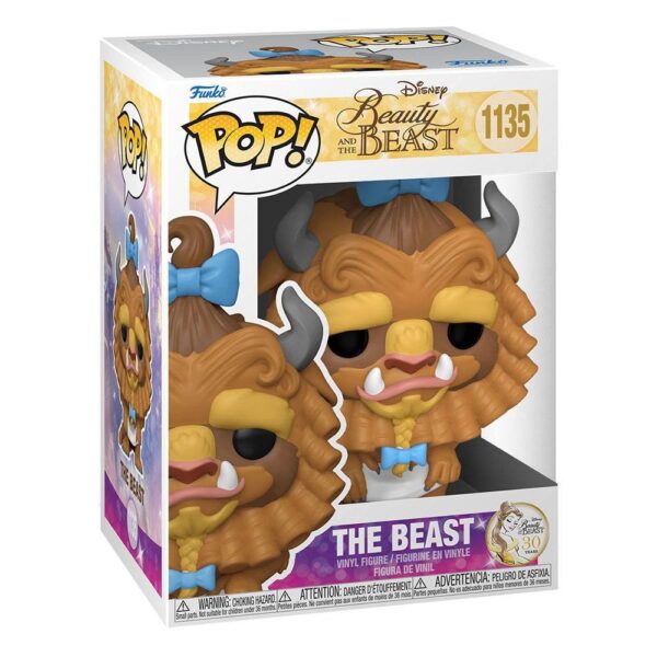 Figura Bestia con Tirabuzones La Bella Y La Bestia Disney POP Movies Funko 1135