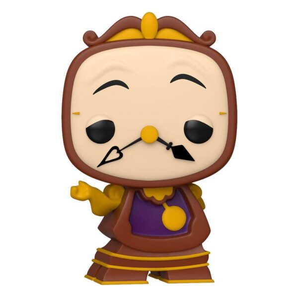 Figura Cogsworth La Bella Y La Bestia Disney POP Movies Funko 1133