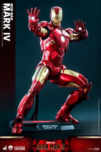 Figura Iron Man 2 Mark IV Escala 1/4 Hot Toys