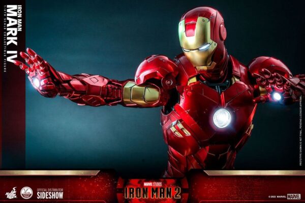 Figura Iron Man 2 Mark IV Escala 1/4 Hot Toys