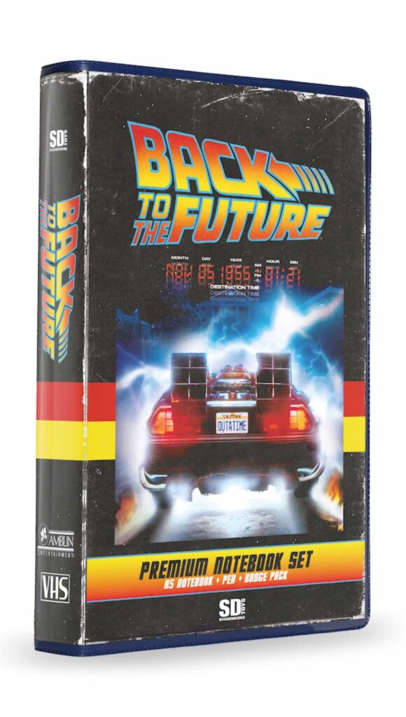 Set De Papelería VHS Regreso Al Futuro