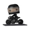 Figura Selina Kyle The Batman On Motorcycle Pop! Rides Super Deluxe Funko 281