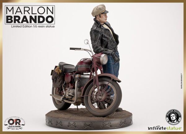 Estatua Marlon Brando Salvaje Old & Rare Infinite Statue Escala 1/6