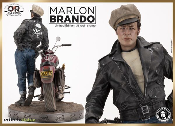 Estatua Marlon Brando Salvaje Old & Rare Infinite Statue Escala 1/6