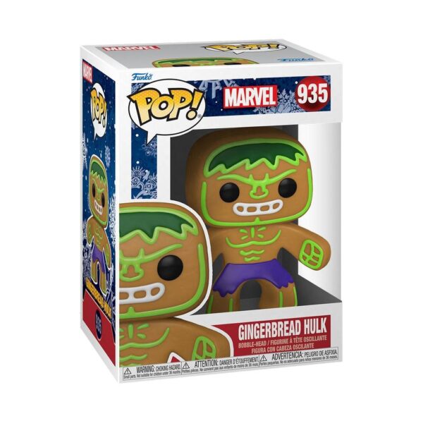 Figura Hulk Gingerbread Holiday POP Funko 935