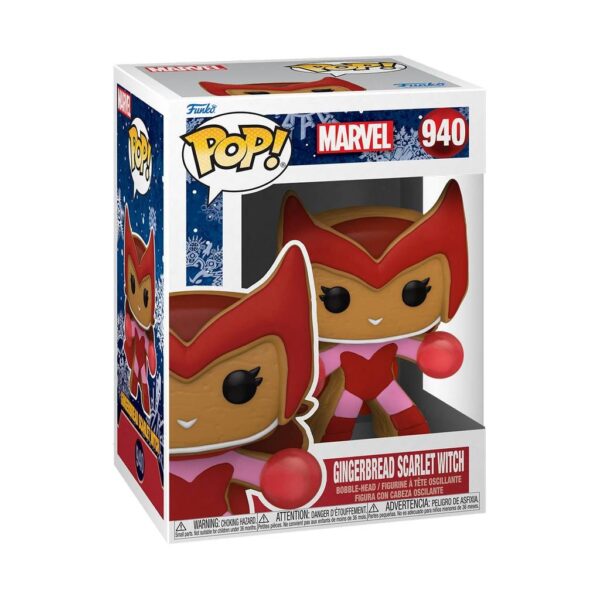 Figura Scarlet Witch Marvel Gingerbread Holiday POP Funko 940