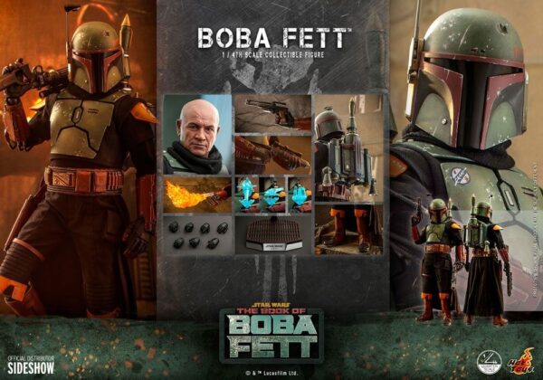 Figura Boba Fett The Book Of Boba Fett Escala 1/4 Hot Toys