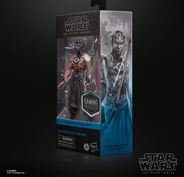 Figura Nightbrother Archer. The Black Series Gaming Greats. Star Wars: Jedi Fallen Order