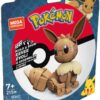 Kit De Construcción Eevee Pokemon Mega Construx Build And Show Mattel