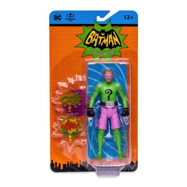 Figura Riddler Guantes de Boxeo Batman 1966 McFarlane Toys