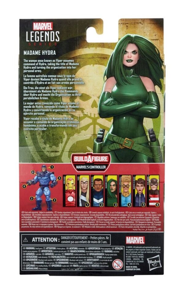 Figura Madame Hydra Marvel's Controller BAF 1 Marvel Legends Hasbro
