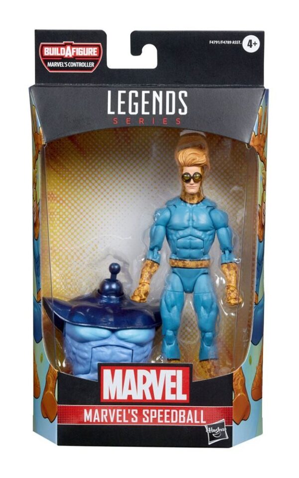 Figura Speedball Marvel's Controller BAF 1 Marvel Legends Hasbro