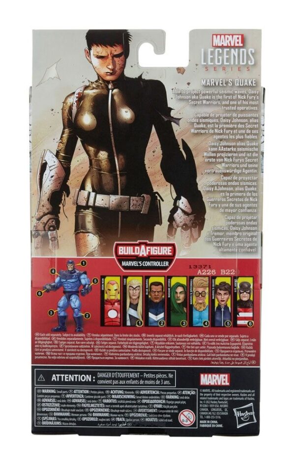Figura Quake Marvel's Controller BAF 1 Marvel Legends Hasbro