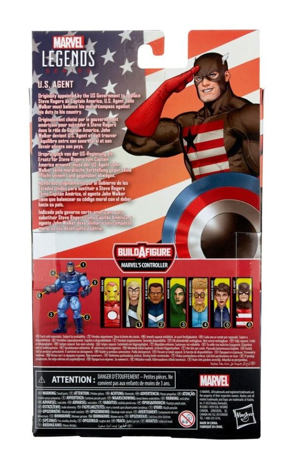 Figura USAgent Controller BAF 1 Marvel Legends Hasbro