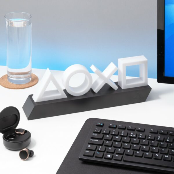 Cartel Playstation 5 Botones Lámpara