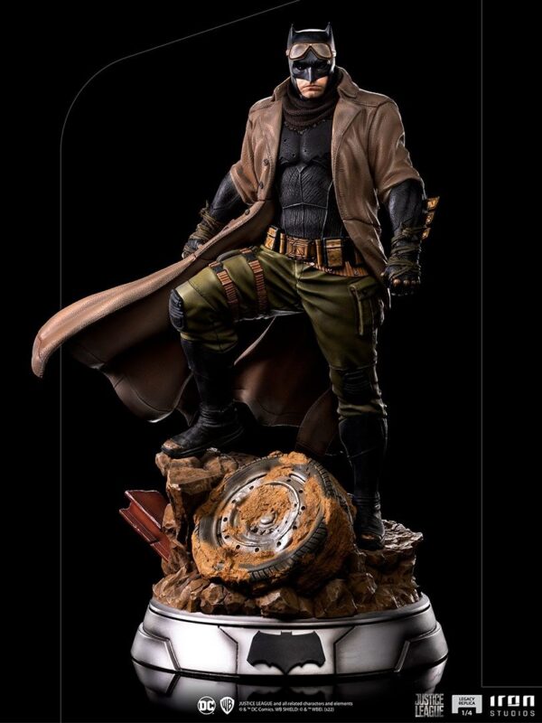 Estatua Batman Knightmare Zack Snyder Justice League Escala 1/4 Legacy Replica Iron Studios