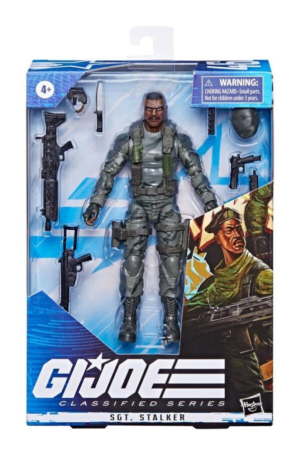 Figura Sgt. Stalker G.I. Joe Classified Series Hasbro