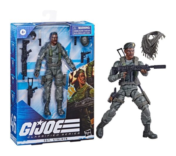 Figura Sgt. Stalker G.I. Joe Classified Series Hasbro