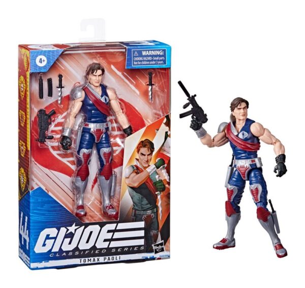 Figura Tomax Paoli G.I. Joe Classified Series Hasbro