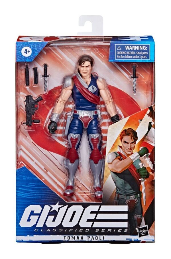 Figura Tomax Paoli G.I. Joe Classified Series Hasbro