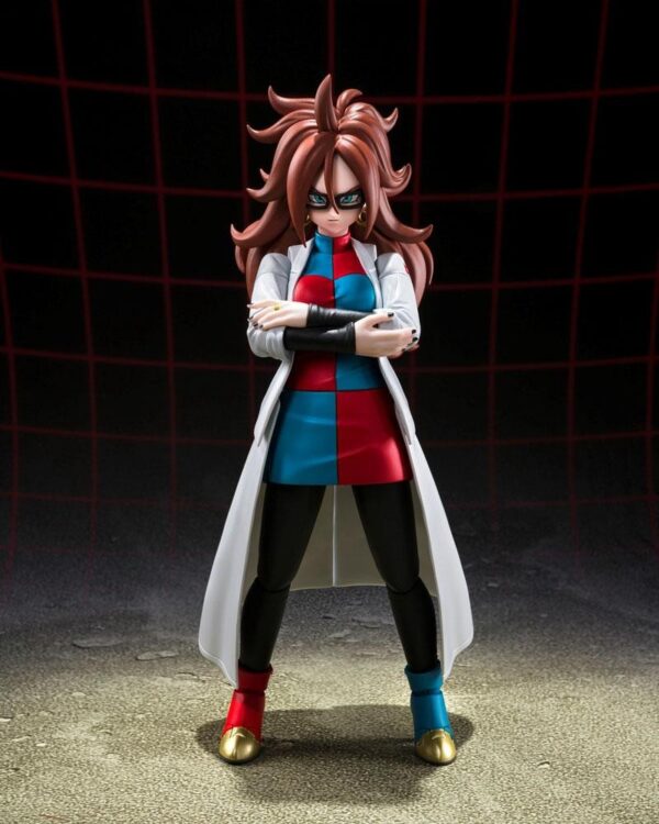Figura Android 21 (Lab Coat) Dragon Ball FighterZ SH Figuarts