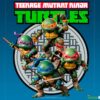 Pack 4 Minifiguras TMNT Tortugas Ninja Iron Studios