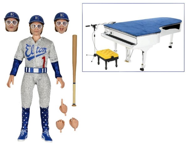 Figura Elton John Live 1975 Ropa De Tela Neca
