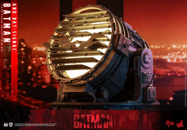Figura The Batman y Batseñal Hot Toys Escala 1:6