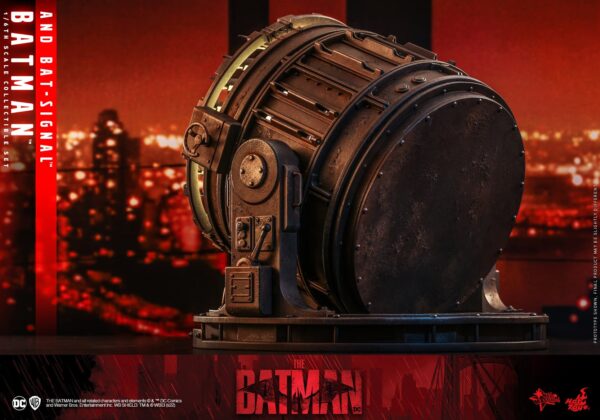 Figura The Batman y Batseñal Hot Toys Escala 1:6