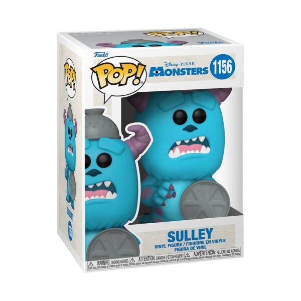 Figura Sulley Con Escudo Disfraz Disney: Monsters Inc. 20th Anniversary POP Funko 1156