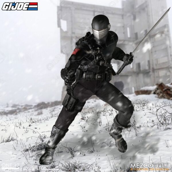 Figura Snake Eyes G.I. Joe Deluxe Edition One:12 Collective Mezco