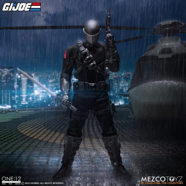Figura Snake Eyes G.I. Joe Deluxe Edition One:12 Collective Mezco