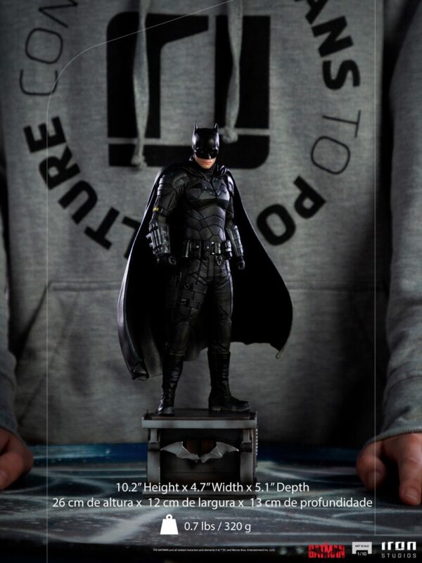 Estatua The Batman Escala 1:10 Iron Studios