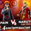 Pack 2 figuras Sage Mode Naruto Vs Pain SD 25 Aniversario