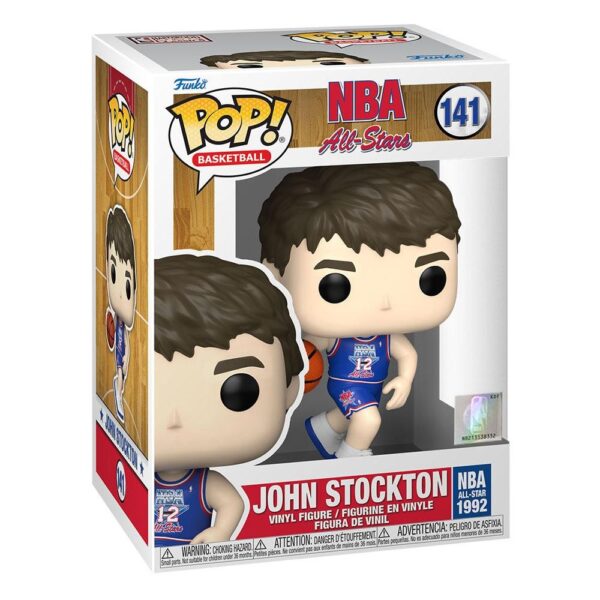 Figura Michael Jordan John Stockton (Blue All Star Uni 1992) POP Funko 141