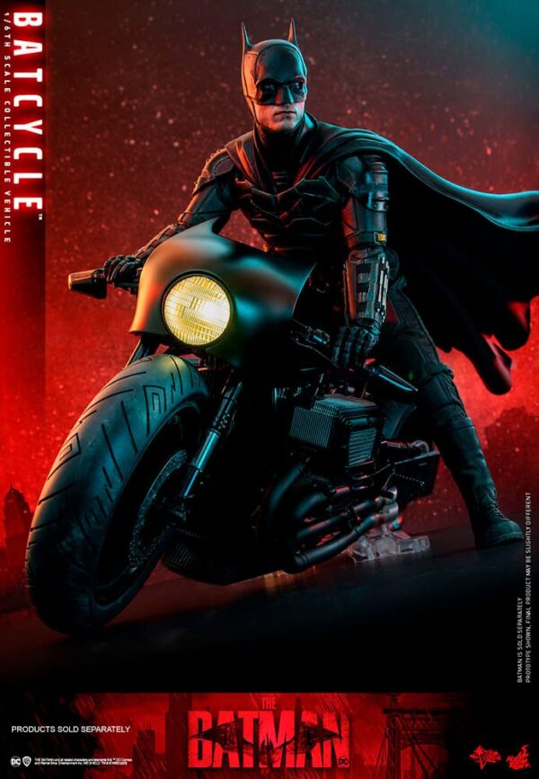 Batcycle Moto The Batman Hot Toys Escala 1:6