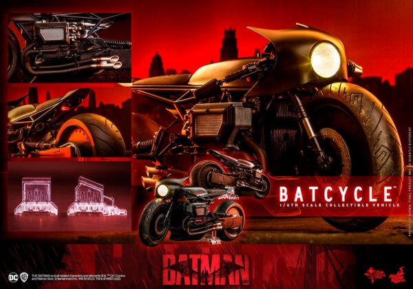 Batcycle Moto The Batman Hot Toys Escala 1:6