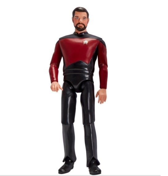 Figura Riker Star Trek: The Next Generation Bandai