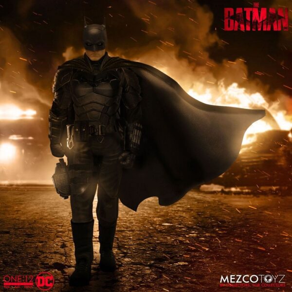 Figura The Batman Escala 1:12 Mezco