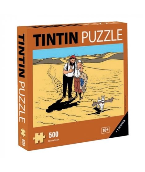 Puzzle Tintín País De La Sed 500 Piezas