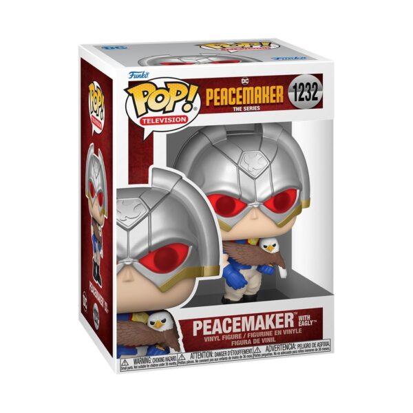 Figura Peacemaker y Eagly POP Funko 1232
