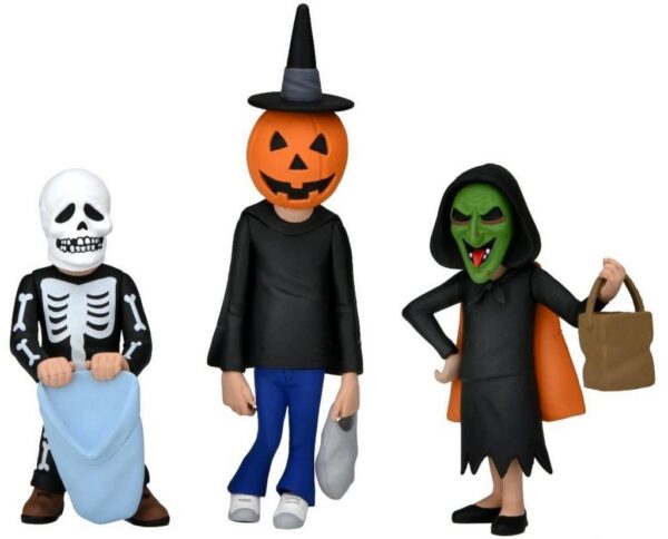 Pack 3 Figuras Trick Or Treaters Toony Terrors Neca