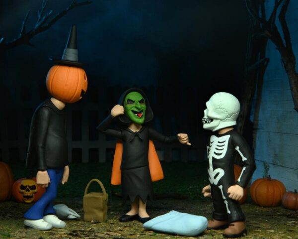 Pack 3 Figuras Trick Or Treaters Toony Terrors Neca