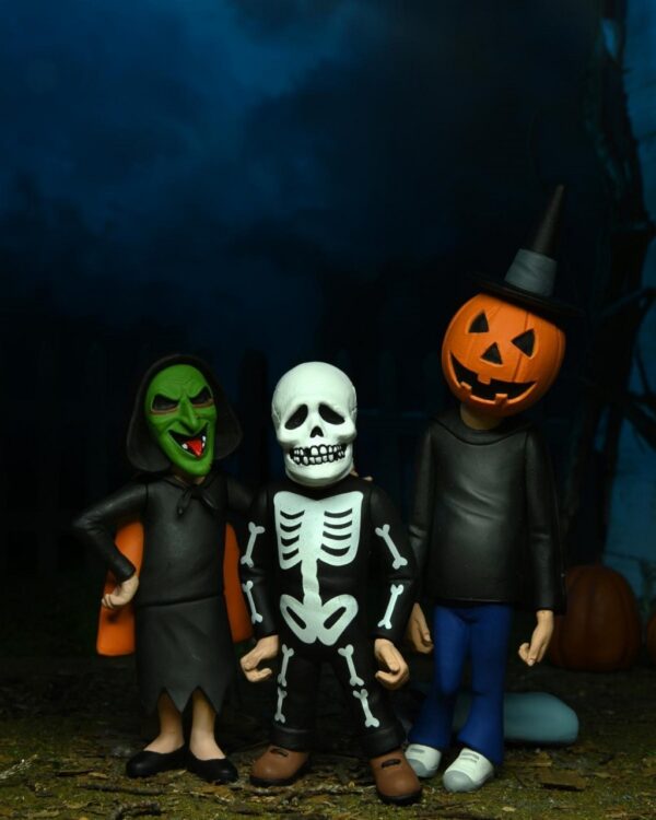 Pack 3 Figuras Trick Or Treaters Toony Terrors Neca