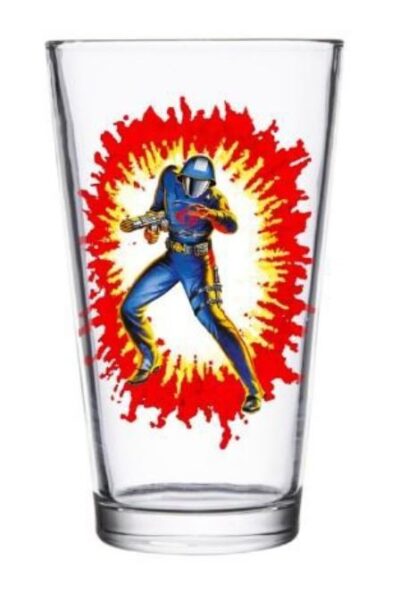 Vaso de pinta GI Joe Cobra Commander
