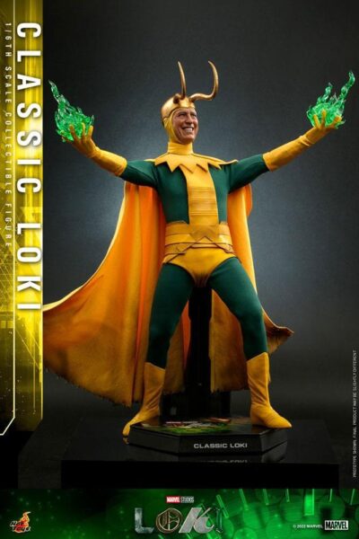 Figura Loki Classic Marvel Escala 1:6 Hot Toys