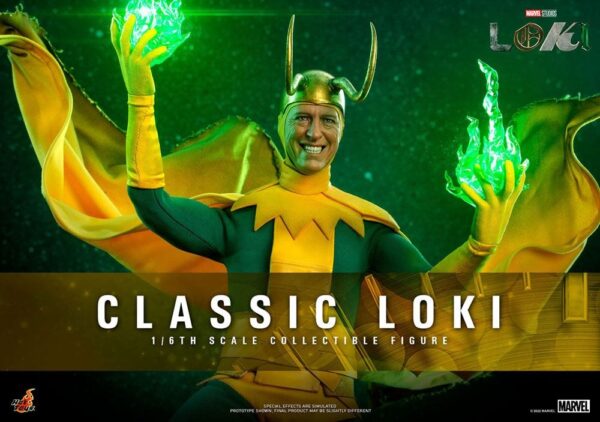 Figura Loki Classic Marvel Escala 1:6 Hot Toys