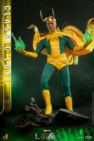 Figura Loki Classic Marvel Escala 1:6 Hot Toys
