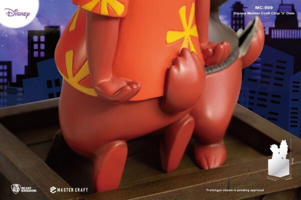 Estatua Chip y Chop Rescatadores Disney Master Craft Beast Kingdom