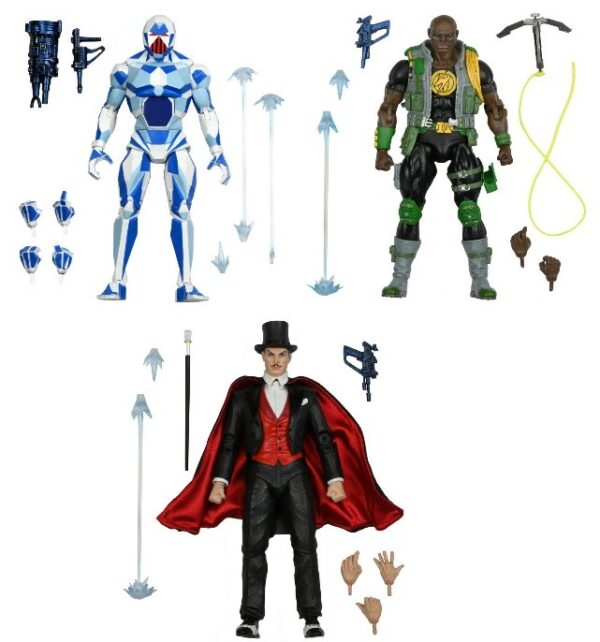 Set 3 Figuras Defensores de la Tierra Series 2 NECA. Lothar, Mandrake y Garax